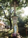 Kamenný stĺp s krížom rok 1843