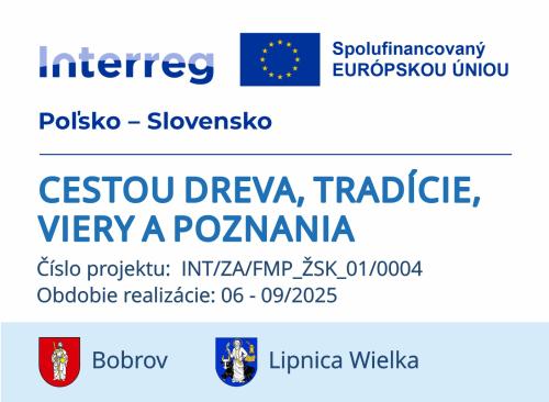 Cestou dreva, tradície,  viery a poznania